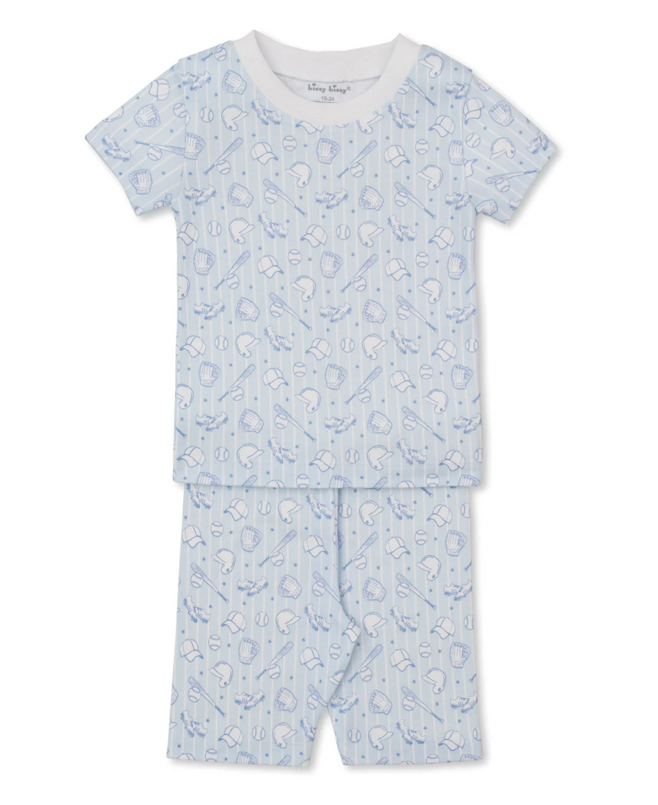 Baseball Print - Toddler Pajama Set