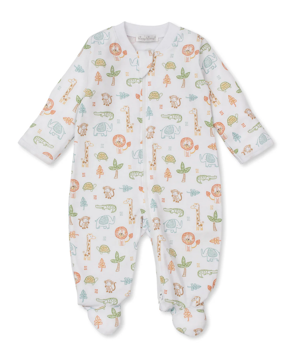 Jungle Print - Baby Footie