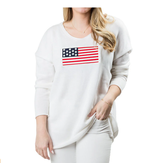 USA Flag Sweater