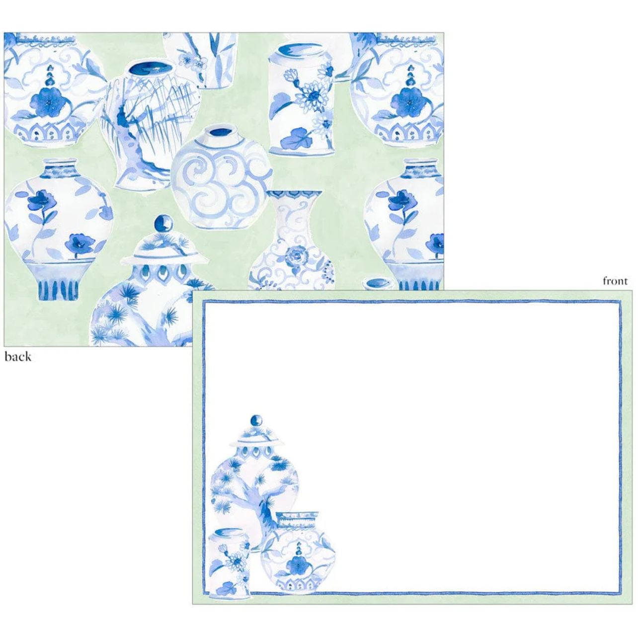 Cards - Blue and White Ginger Jars - Two Styles