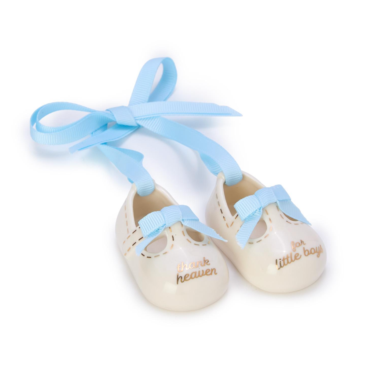 Thank Heaven Baby Shoes Keepsake Ornament