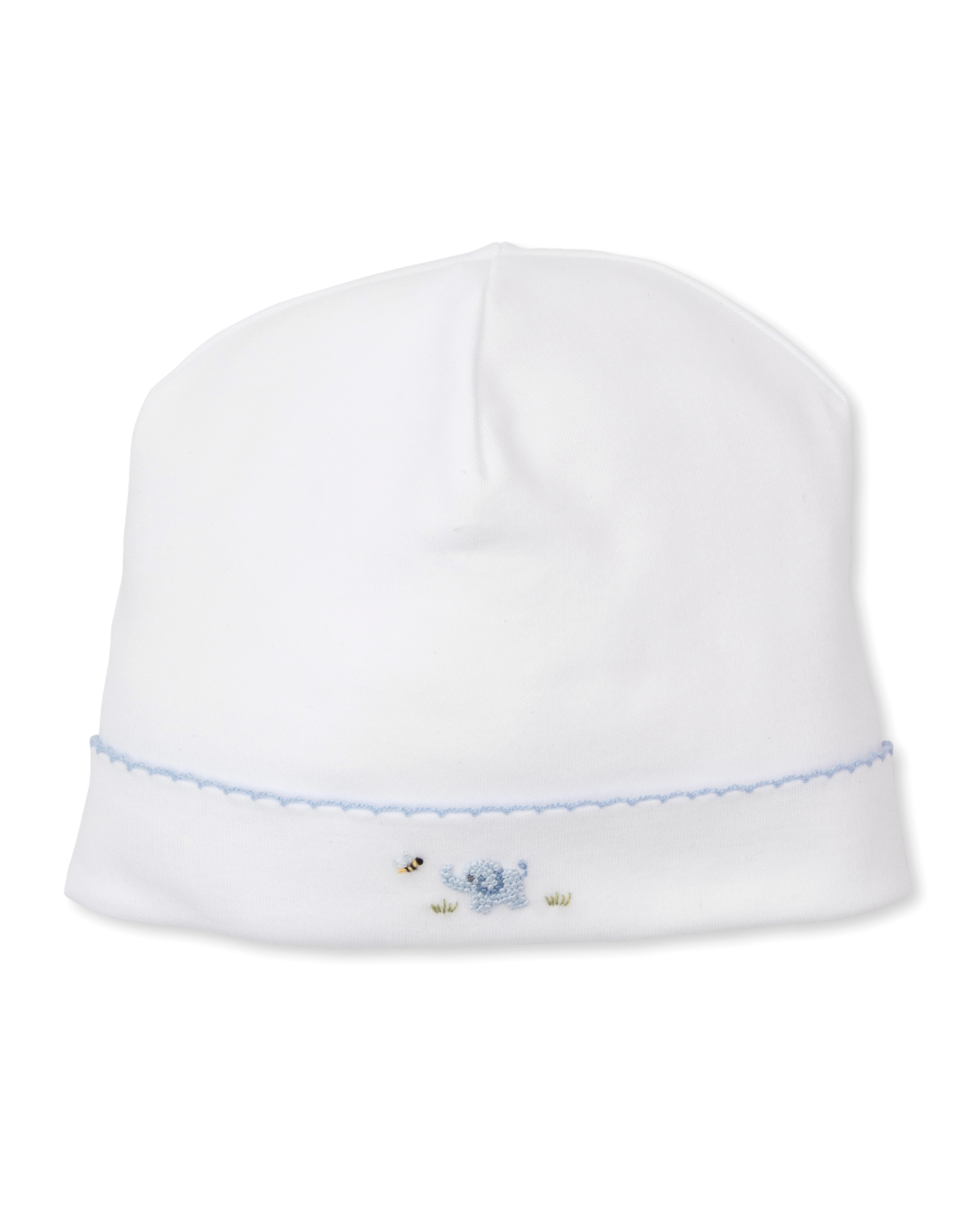 Kissy Kissy - Baby Hat with Hand Embroidered Elephant - Three Colors