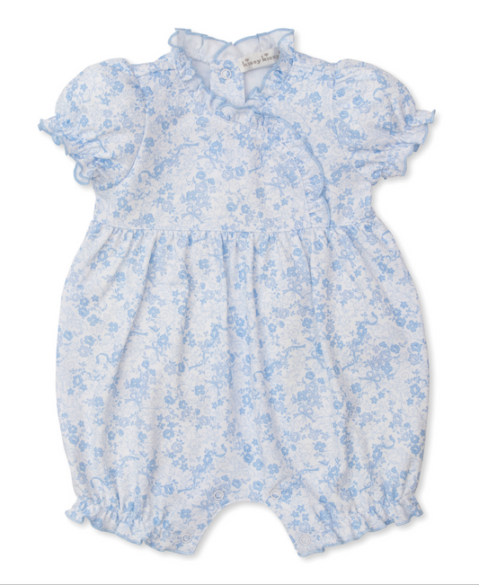 Kissy Kissy - Playsuit - Blue Floral Roses