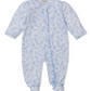 Kissy Kissy - Footie - Blue Floral Roses