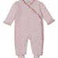 Kissy Kissy - Footie - Orange Floral