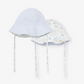 Elegant Baby - Map Print Shortall and Sunhat