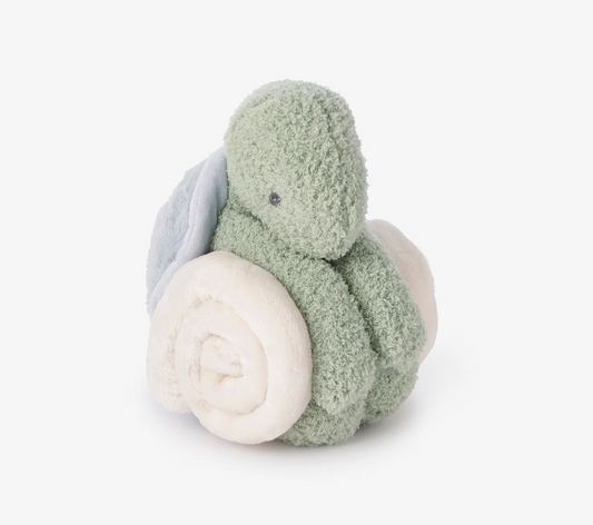 Elegant Baby - Turtle Plush Toy with Blanket