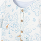 Elegant Baby - Map Print Shortall and Sunhat