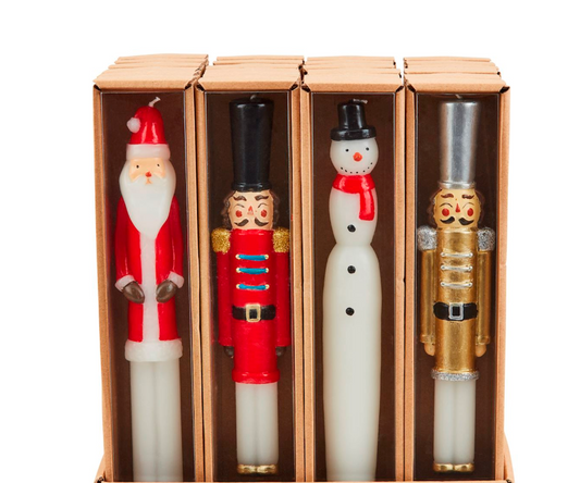 Christmas Taper Candles