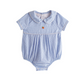 Gingham Pumpkin Bubble - Pink or Blue