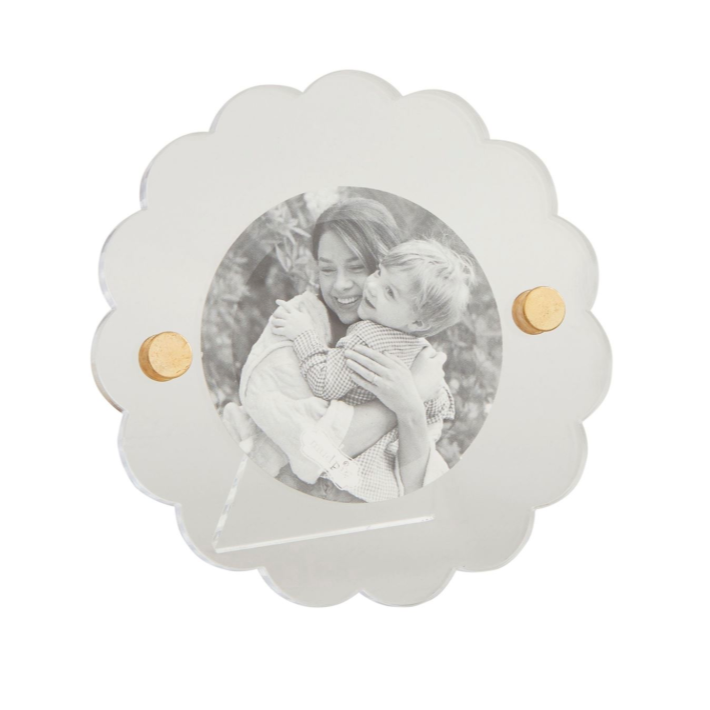 Scalloped Acrylic Frame - Three Sizes