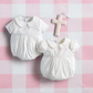 Cross Poplin Bubble - Pink or Blue