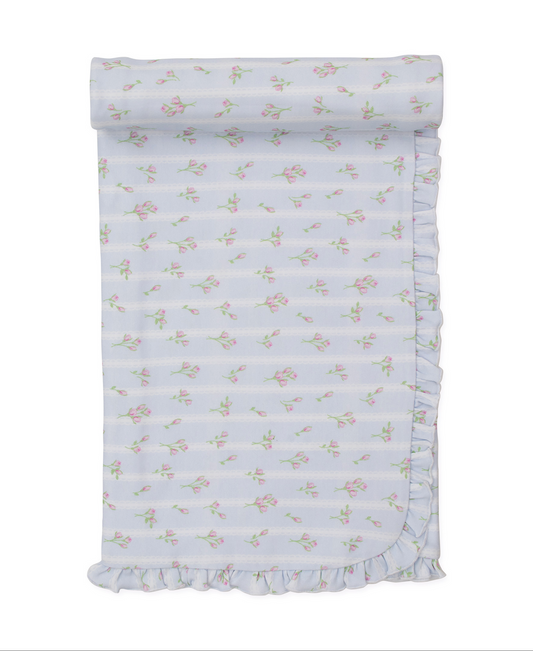 Kissy Kissy - Ribbon Stripe Bouquet - Blanket or Bib