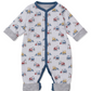 Kissy Kissy - Construction Diggers - Reversible Playsuit