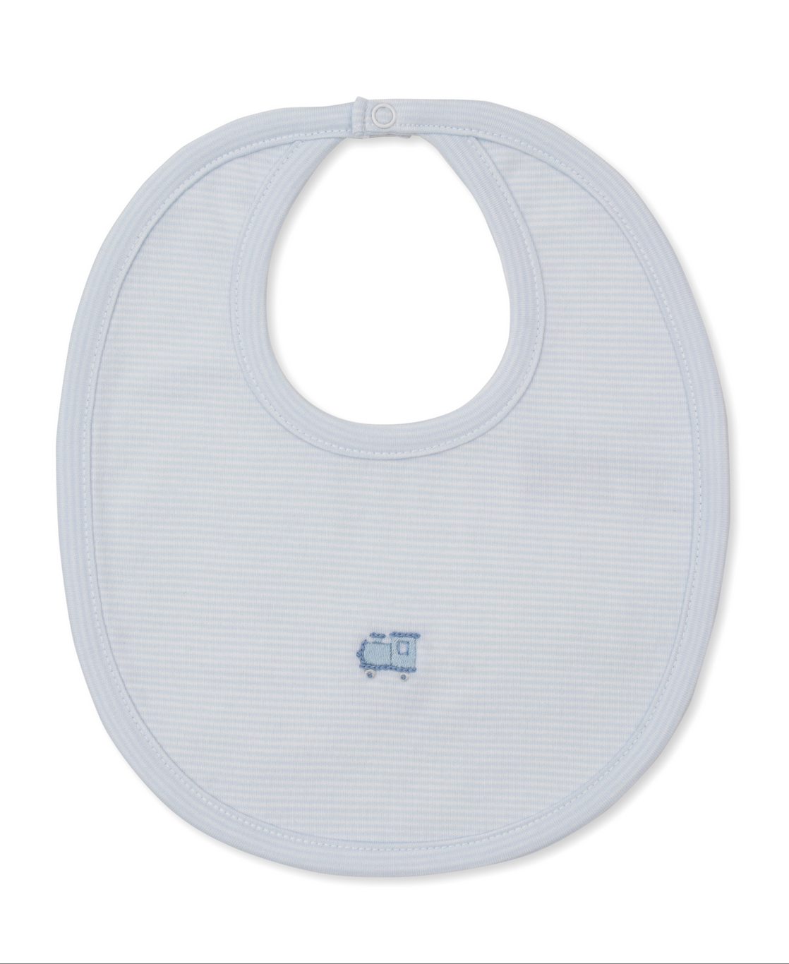Kissy Kissy - Hand Embroided Train - Blanket or Bib