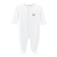 Baby Club Chic - Embroidered Noah's Ark - Footie - Pink or Blue