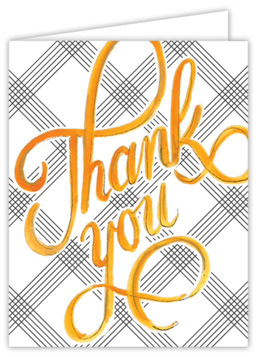 Rosanne Beck - Greeting Card - Thank you