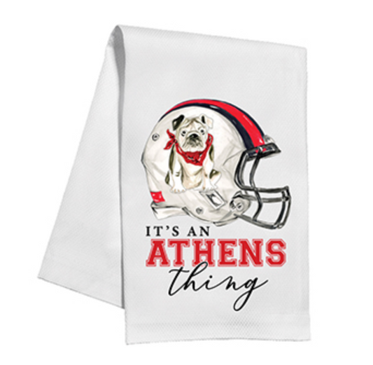 Rosanne Beck - Handtowels - It's an Athens/Auburn Thing