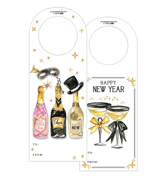 Rosanne Beck - Wine Tag - New Year