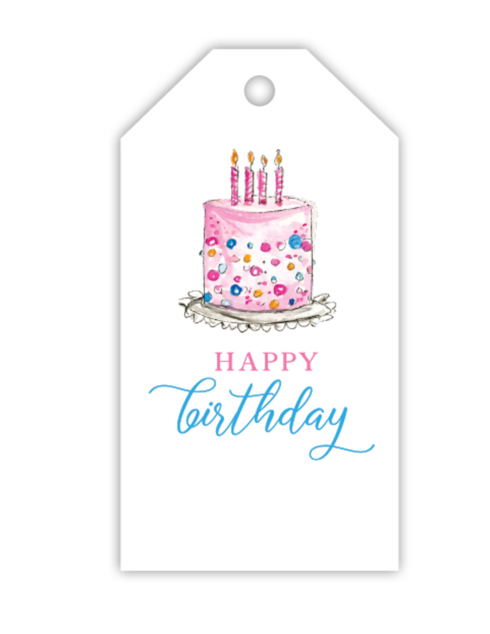 Rosanne Beck - Gift Tag - Birthday
