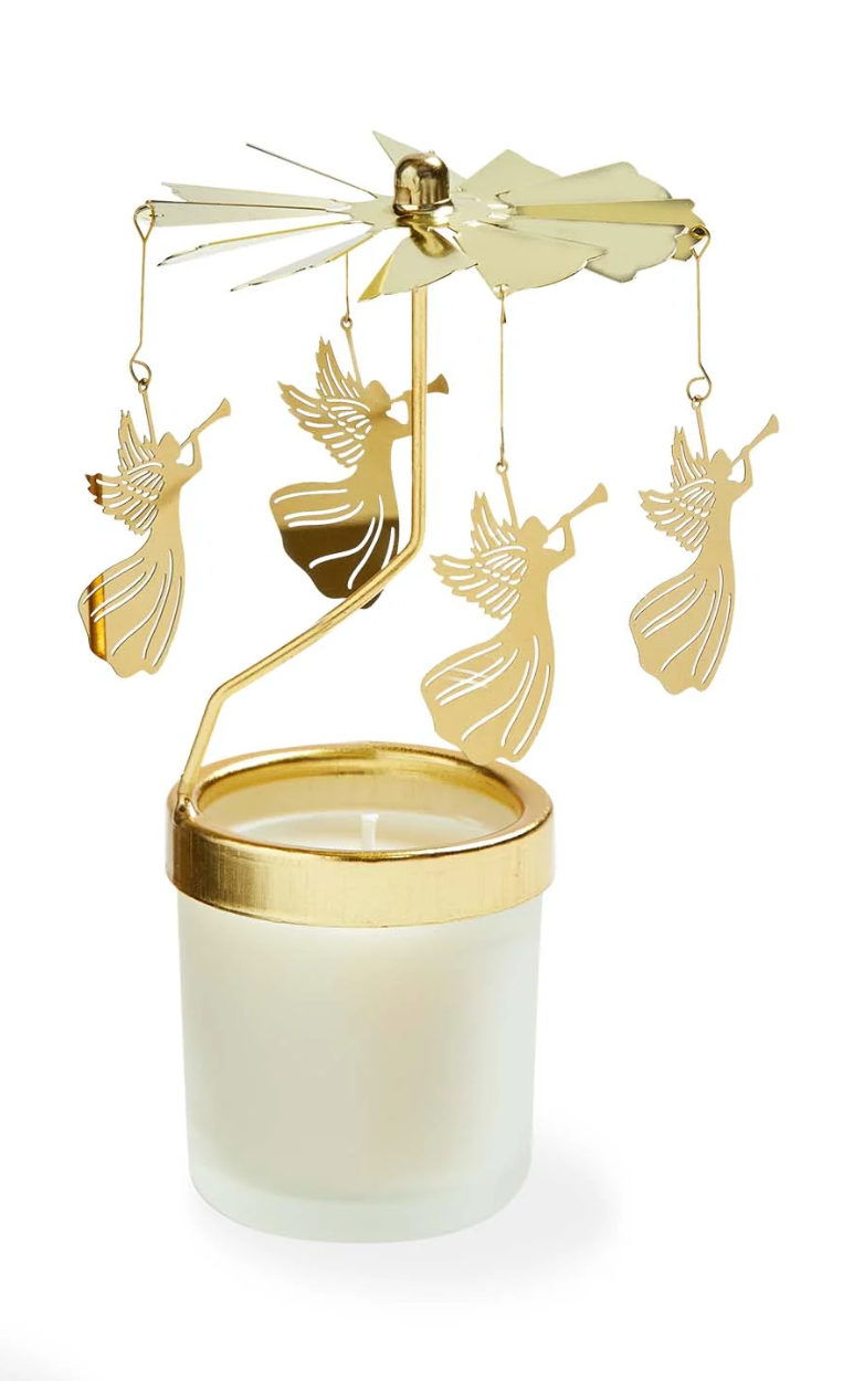 Angel Carousel Candle