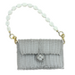 Lilley Line - Handmade Woven Clutch with Gemstone Strap - Multiple Colors