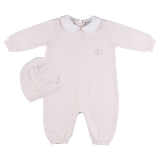 Feltman Brothers - Pique Collar Knit Longall with Hat