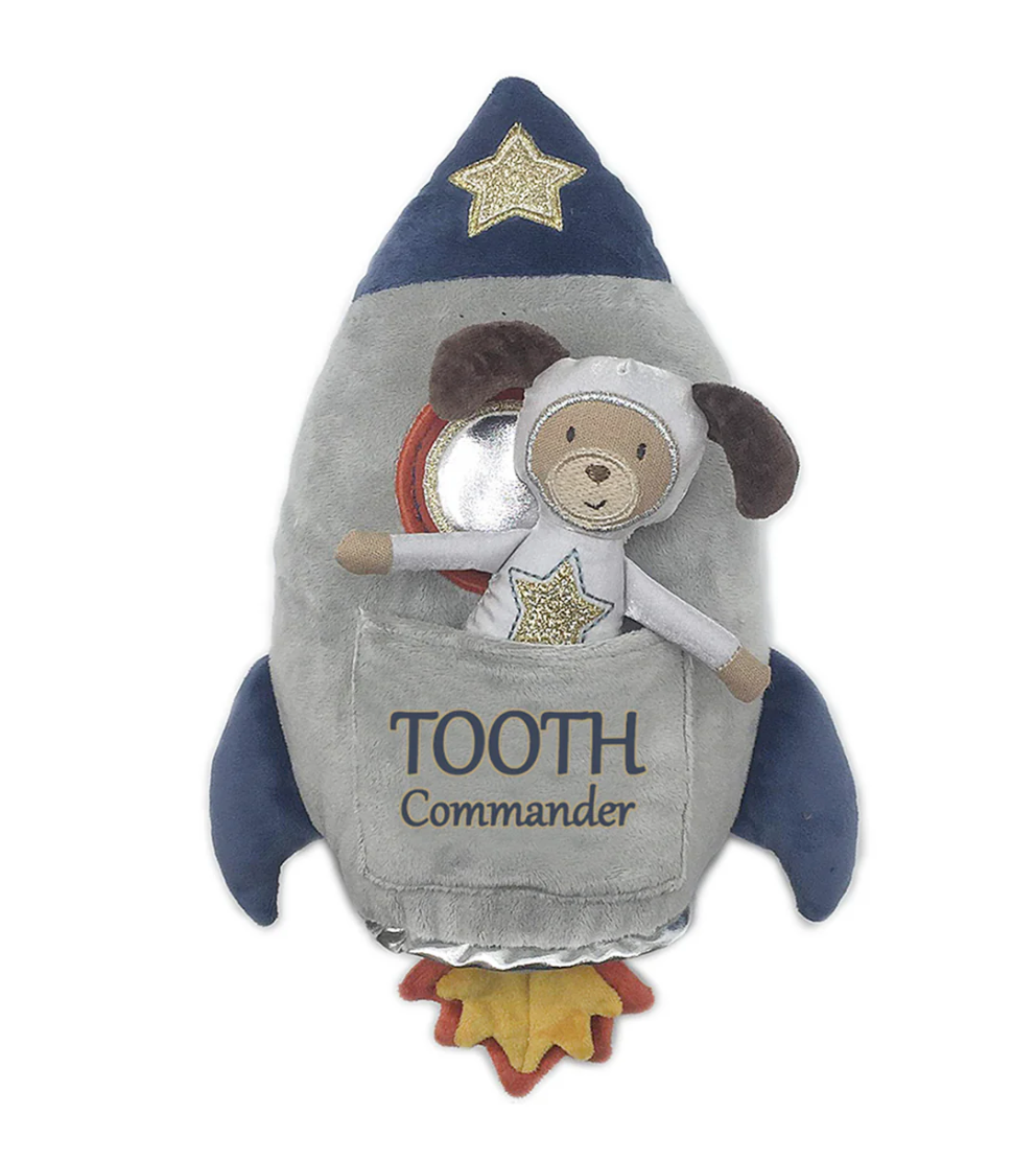 Mon Ami - Tooth Commander Spaceship Pillow and Doll Set