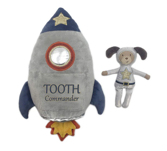 Mon Ami - Tooth Commander Spaceship Pillow and Doll Set