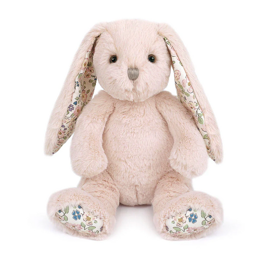 Mon Ami - Pink Bunny with Floral Ears