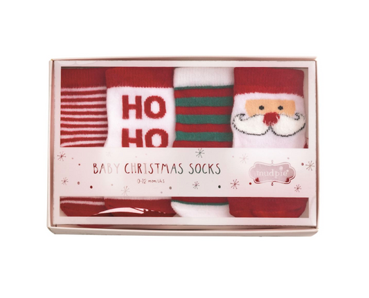 Christmas Baby Sock - Set of 4