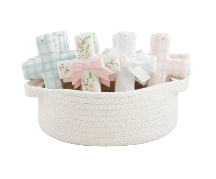 Hand-painted Ceramic Crosses - Multiple Colors