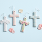 Hand-painted Ceramic Crosses - Multiple Colors