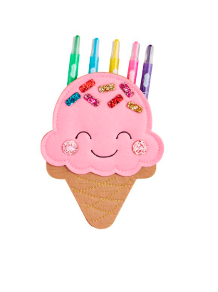 Twisty Crayon Holder - Ice Cream