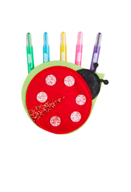 Twisty Crayon Holder - Ladybug