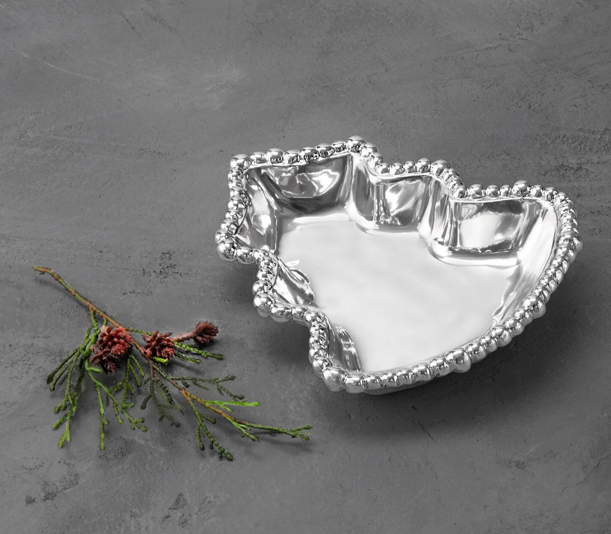 Beatriz Ball - Silver Christmas Tree Mini Bowl