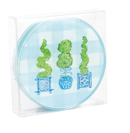 Topiary Coasters - 2 Styles