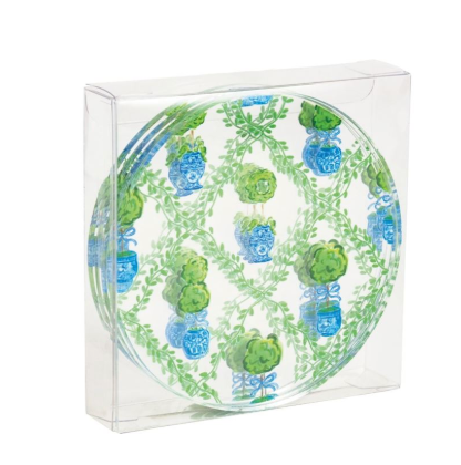 Topiary Coasters - 2 Styles