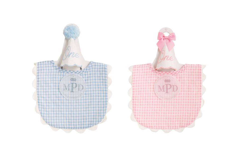 Cake Smash Bib and Hat Set