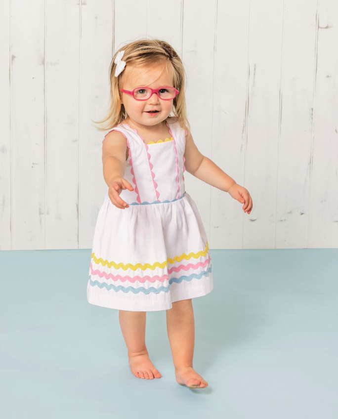 Ric-Rac Poplin Dress