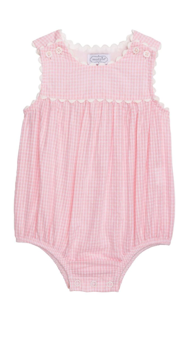 Gingham Ric-Rac Bubbles