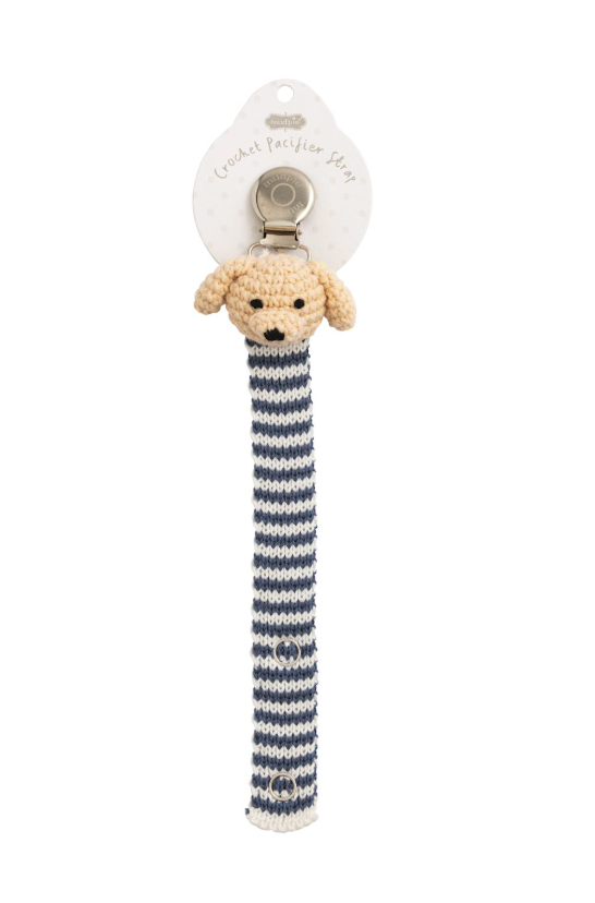 Pacifier Clip - Dog or Baseball
