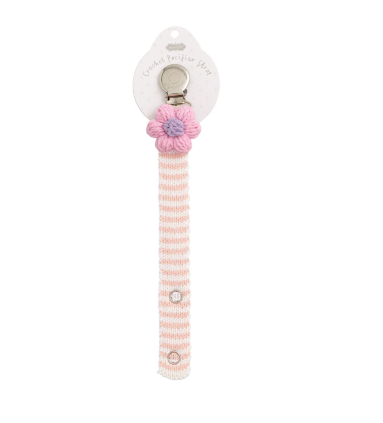 Pacifier Clip - Heart or Flower