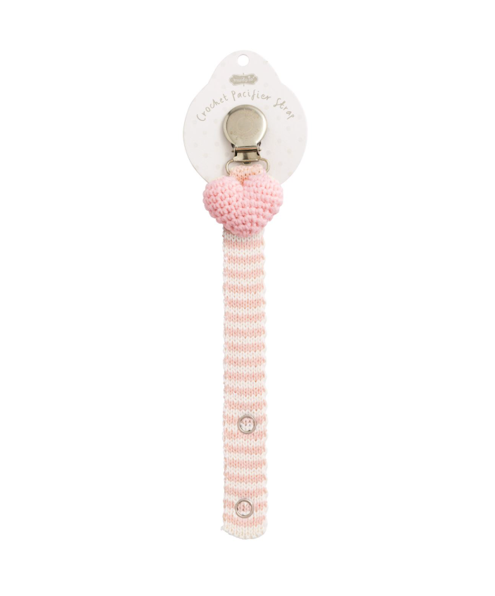 Pacifier Clip - Heart or Flower