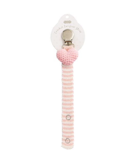 Pacifier Clip - Heart or Flower