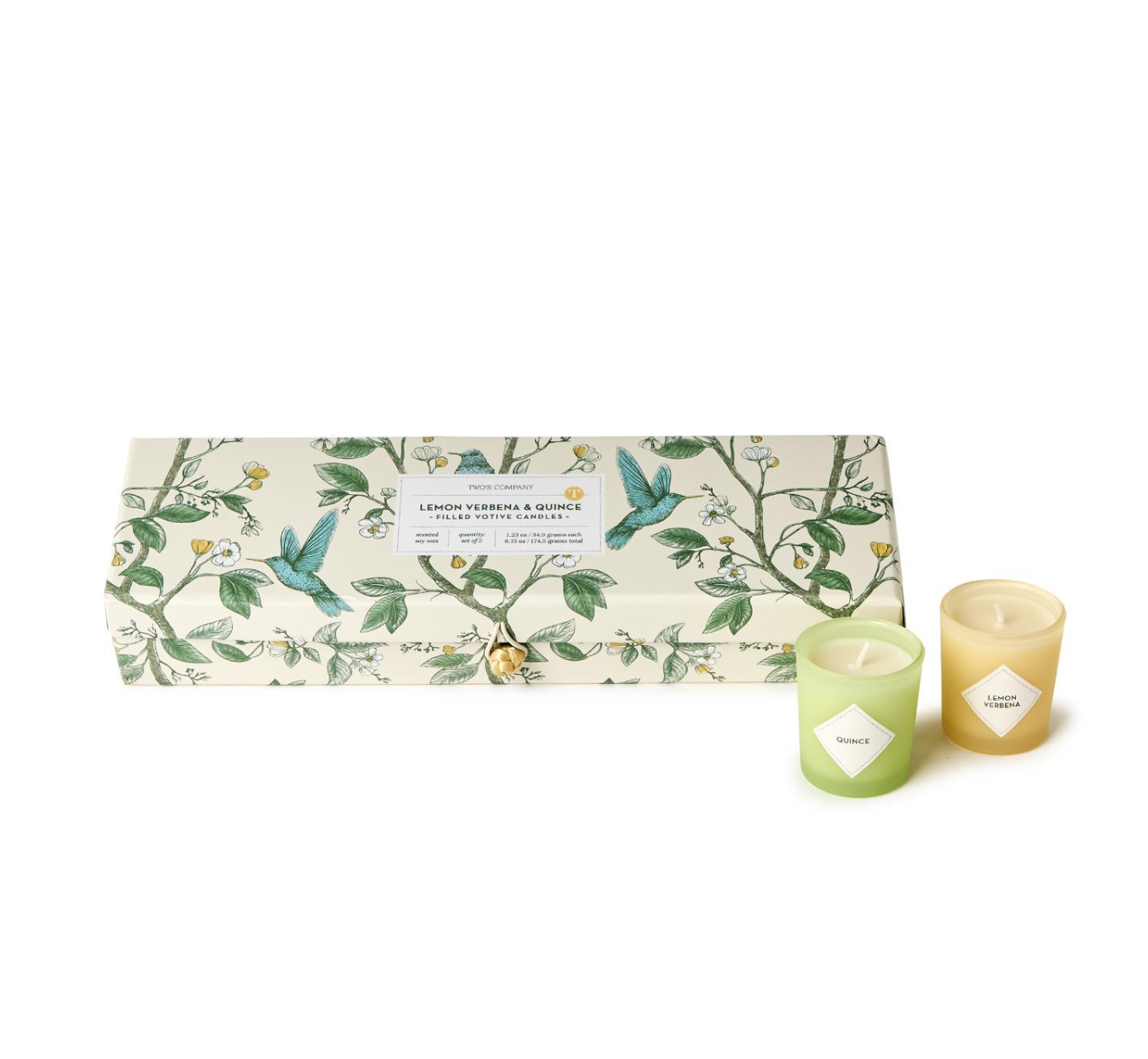 Lemon Verbena and Quince Candle Gift Box