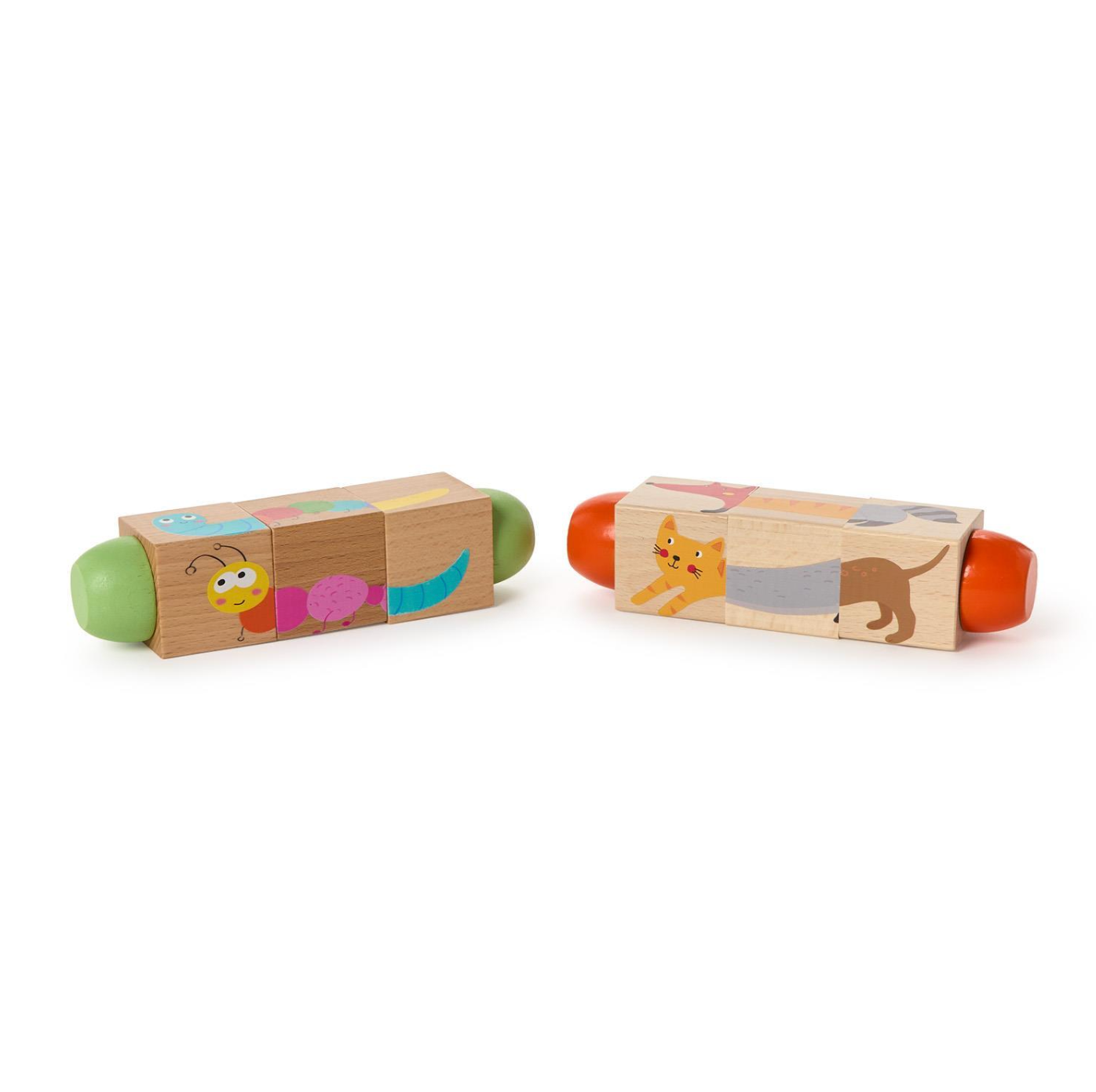 Wooden Twist Block Puzzle Game