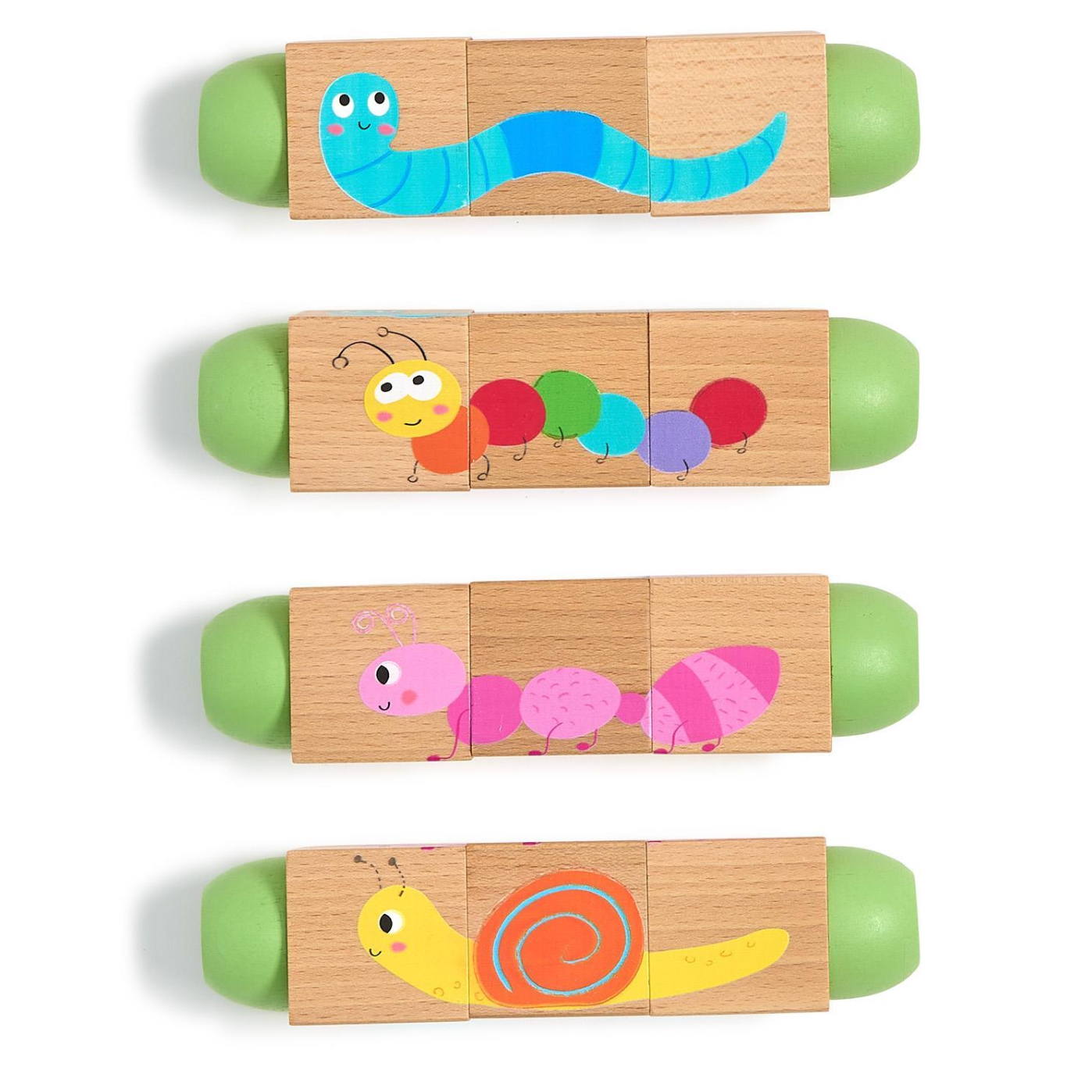 Wooden Twist Block Puzzle Game
