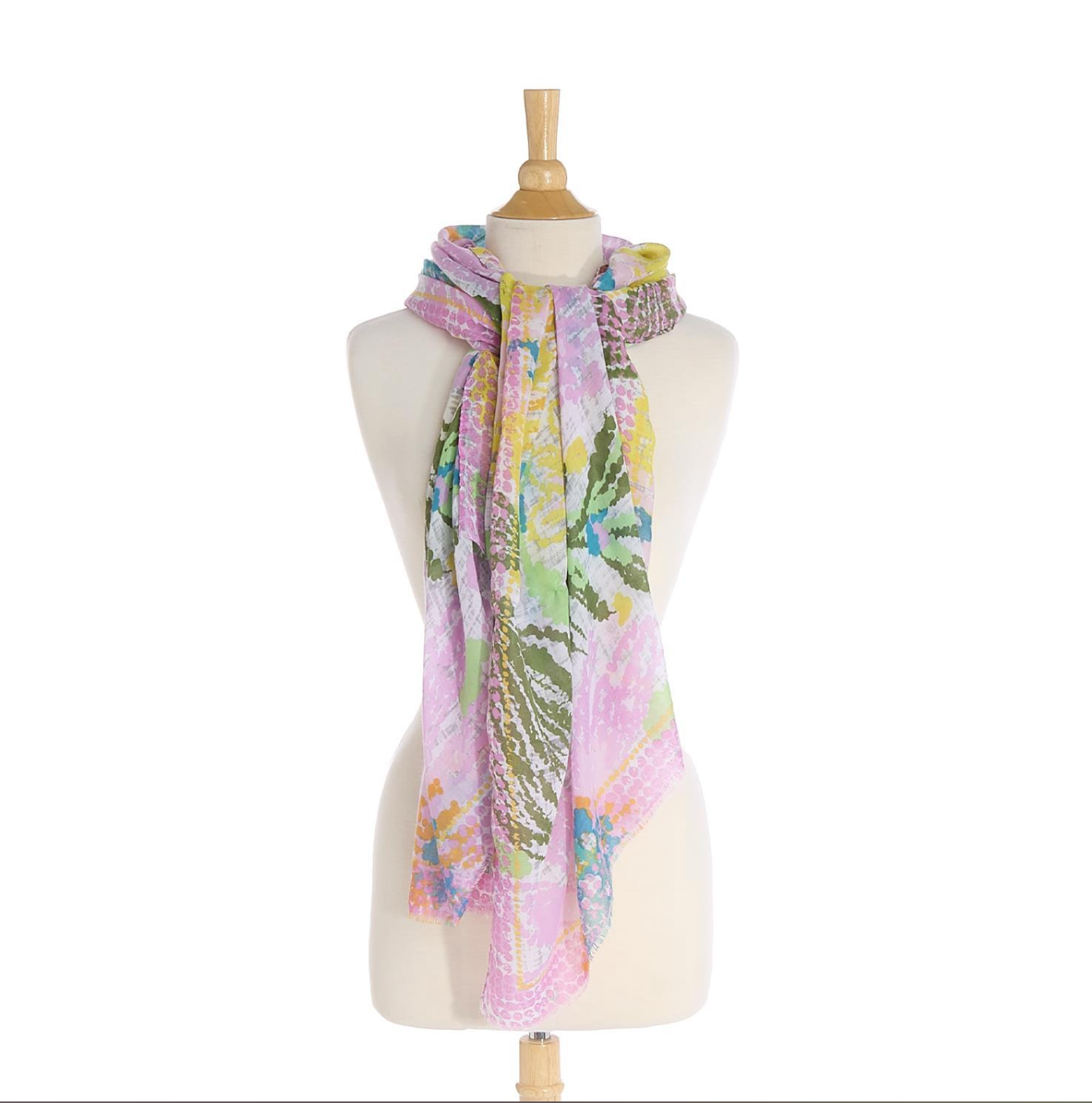 Abstract Floral Scarf - 3 Colorways