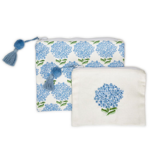 Hydrangea Pouch - 2 Styles